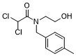 Acetamide, 2,2-dichloro-N-(2-hydroxyethyl)-N-(p-methylbenzyl)- 3571-00-4